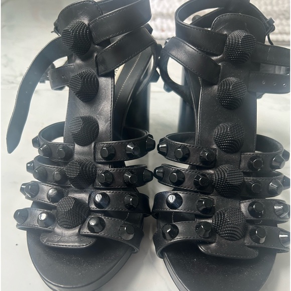 Balenciaga Studded Gladiator Sandals, size 37 - Picture 1 of 3